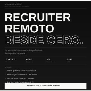 Programa de Recruiter Remoto